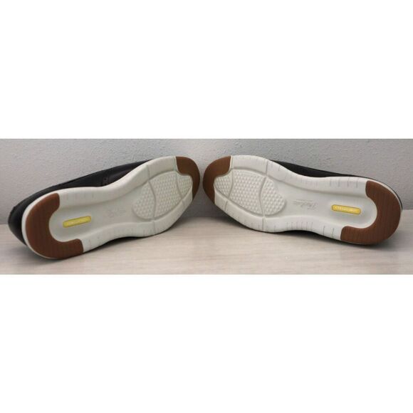 Florsheim 11768 Men's Sz 13W Black/White Dash Wing Tip Sneaker Sole Oxfords - Picture 4 of 13